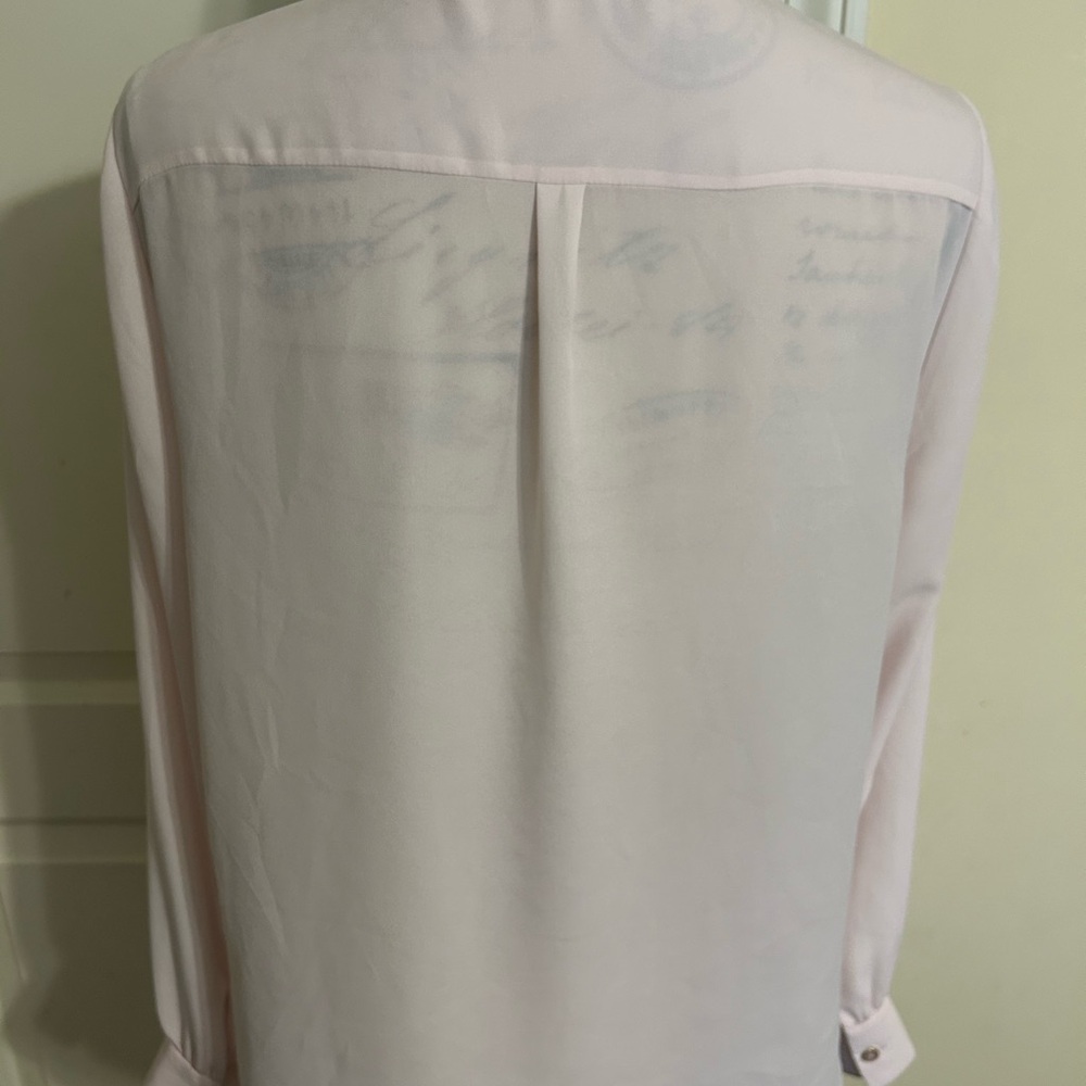 Ted Baker Pink Flora Long Sleeve Blouse - Picture 8 of 9